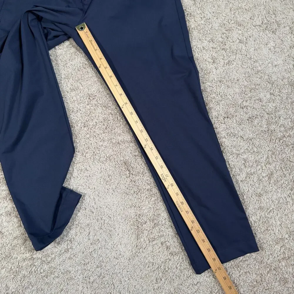 Twillory Chino Pants Blue Performance Golf Mens Fits 34x30 (34x26) Tailored Fit
